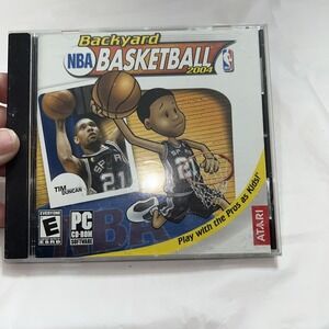 Backyard Basketball PC NBA 2004 Atari Windows Computer Game Vintage